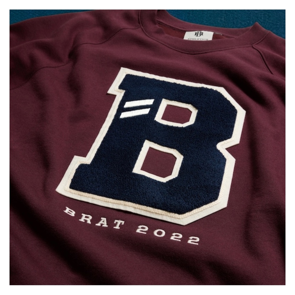 Banana Republic logo
BR ATHLETICS VARSITY SWEATSHIRT SZ SMALL
